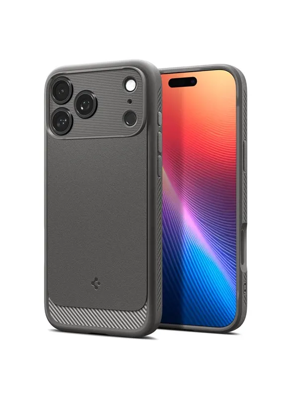 Spigen Rugged Armor MagSafe - gray - iPhone 17 Pro Max