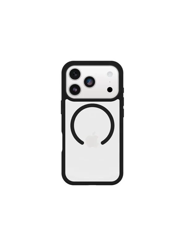 OtterBox React MagSafe Apple iPhone 17 Pro Black Crystal - clear/black