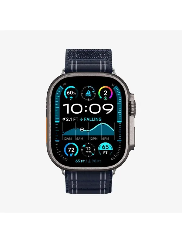 Spigen Fabric Band (hook-and-loop) - navy - Apple Watch 49mm/46mm/45mm/44mm