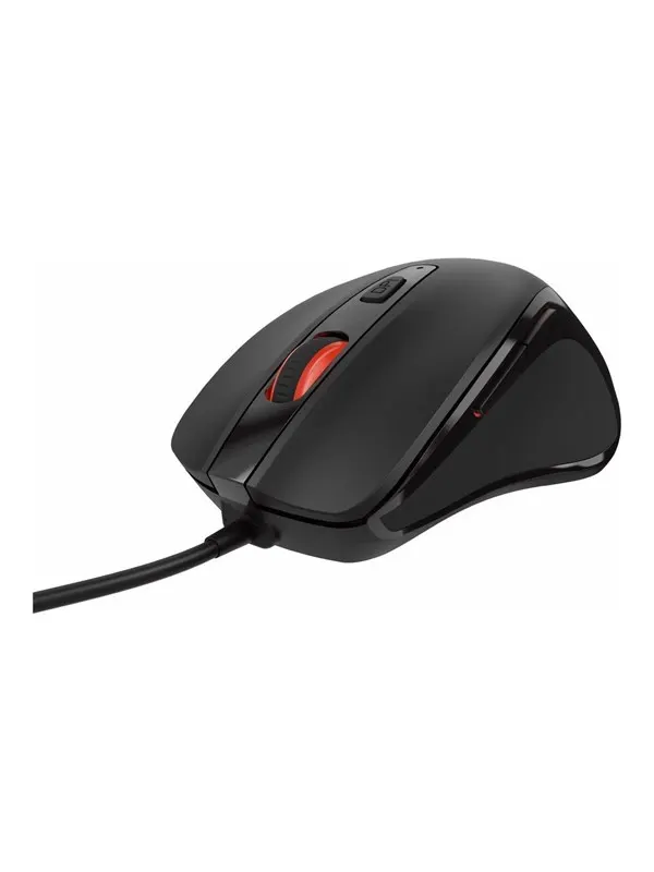 Natec PIGEON 2 - mouse - USB - black - Mouse - Optic - 6 knappar - Svart