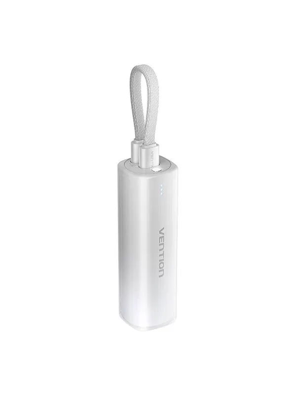 Vention Powerbank 5000mAh FHWM0 20W + USB-C to lightning cable (gray) - 5000 mAh