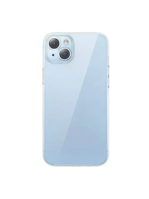 Baseus Crystal Series Case for iPhone 14 Plus + tempered glass