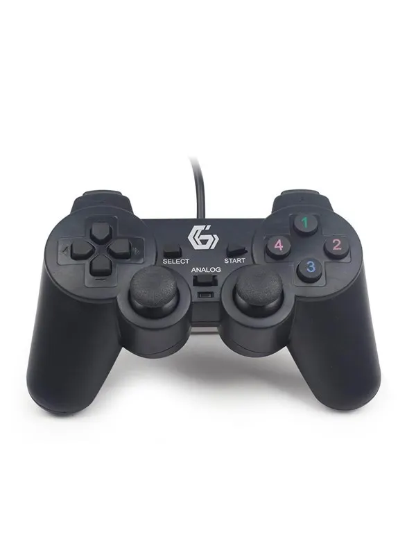 Gembird Dual Vibration Gamepad - Wired Controller - PC