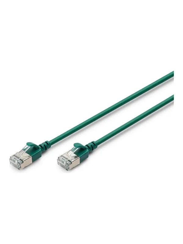 DIGITUS patch cable - 5 m - green - Grön - 5m