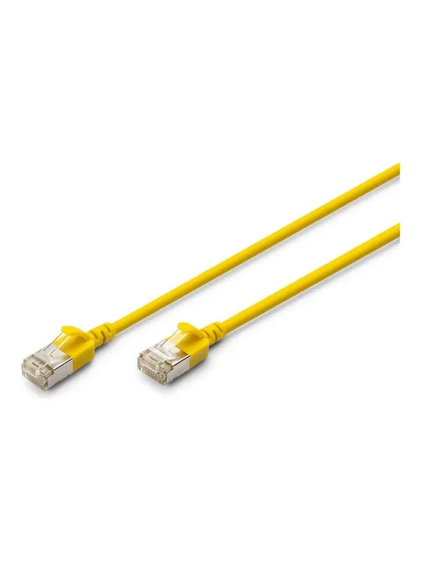 DIGITUS patch cable - 1.5 m - yellow - Gul - 1m