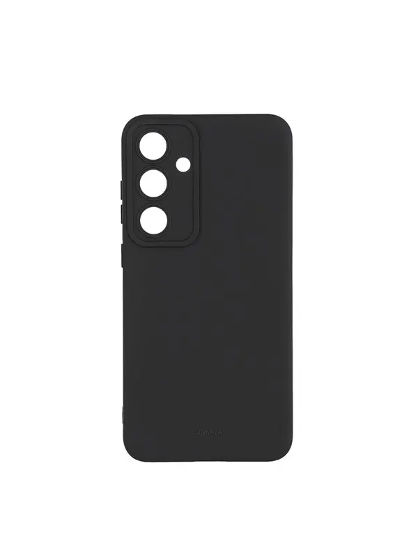 ONSALA Phone Case with Silicone Feel Black - Samsung S24 FE 5G