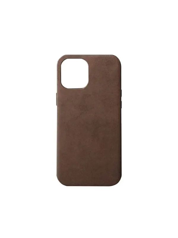 Journey Leather Case for iPhone 12 Pro Max with MagSafe - Dark Brown