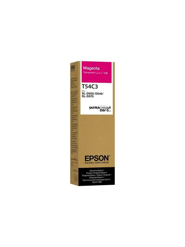Epson T54C - magenta - original - ink refill