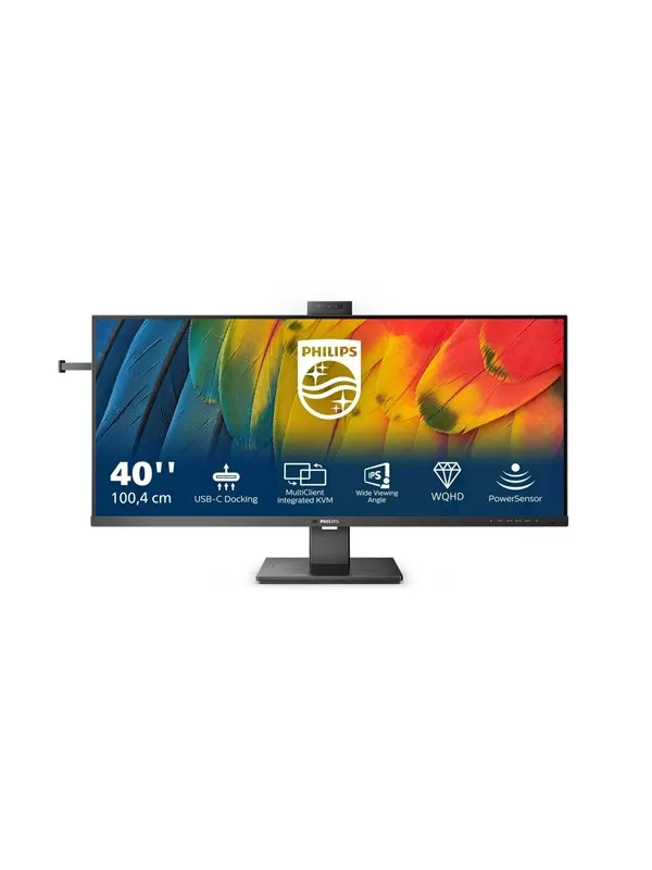 40" Philips 5000 Series - 3440x1440 (UWQHD) - 120Hz - IPS - 100W USB-C - KVM switch