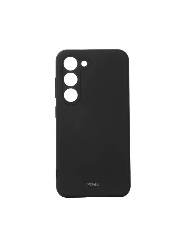 ONSALA Backcover Silicone Samsung S23 5G Black