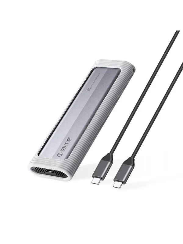 ORICO AXM2S-G2 M.2 NVME/NGFF USB-C 10Gb/s Disk Drive - Gray