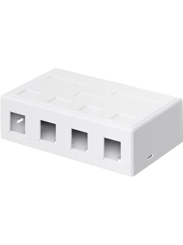 Pro Keystone empty housing 4 port