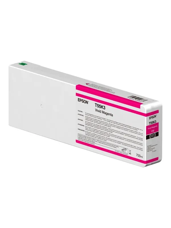 Epson T55K3 - vivid magenta - original - ink cartridge