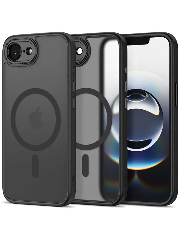 Tech-Protect MagCam MagSafe Case for iPhone 16e / 17e - matt black