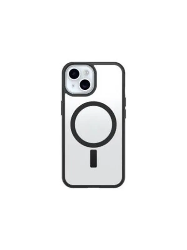 OtterBox React MagSafe Apple iPhone 16 Black Crystal - clear/black - ProPack