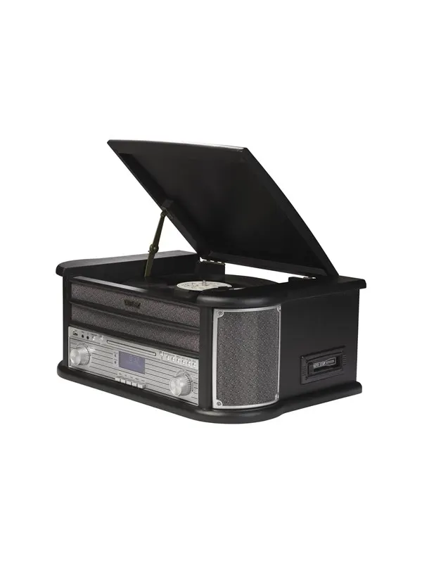 DENVER MRD-51 - Retro music system - LP - CD - FM - DAB - Black