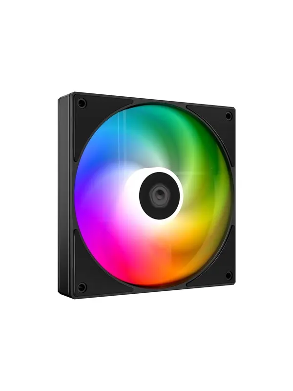 ID-Cooling AS-120-ARGB-K - Chassi fläkt - 120mm - Svart med RGB LED - 27 dBA