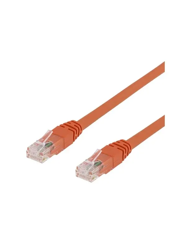 Deltaco LAN CAT 6 - UTP - Orange - 1m