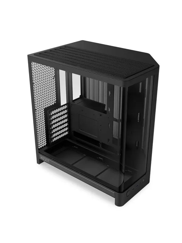NZXT H6 (2026) - All Black - Chassi - Miditower - Svart