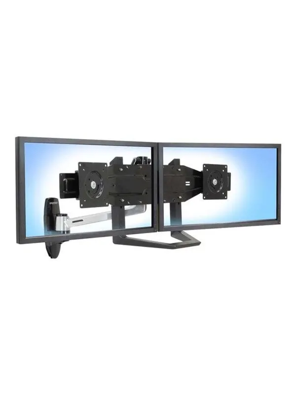 Ergotron Dual Monitor & Handle Kit - monteringssa