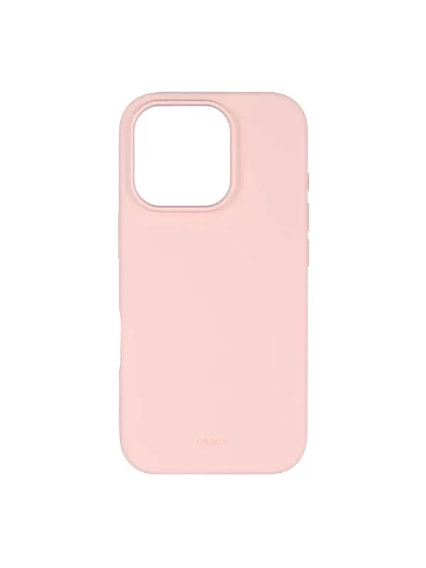 ONSALA Phone Case with Silicone Feel Chalk Pink - iPhone 16 Pro