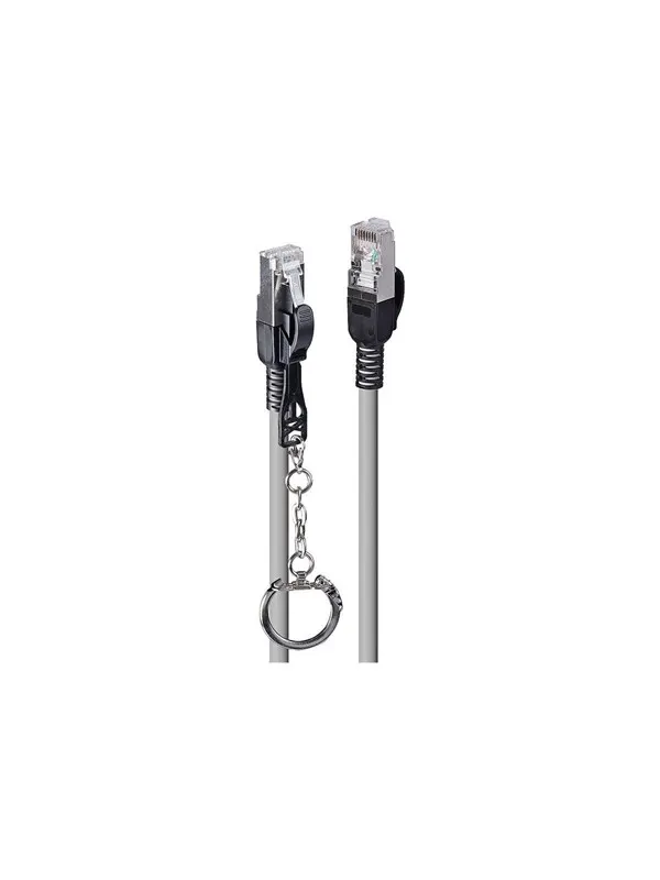 Lindy patch cable - 1.5 m - grey - Grå - 1m