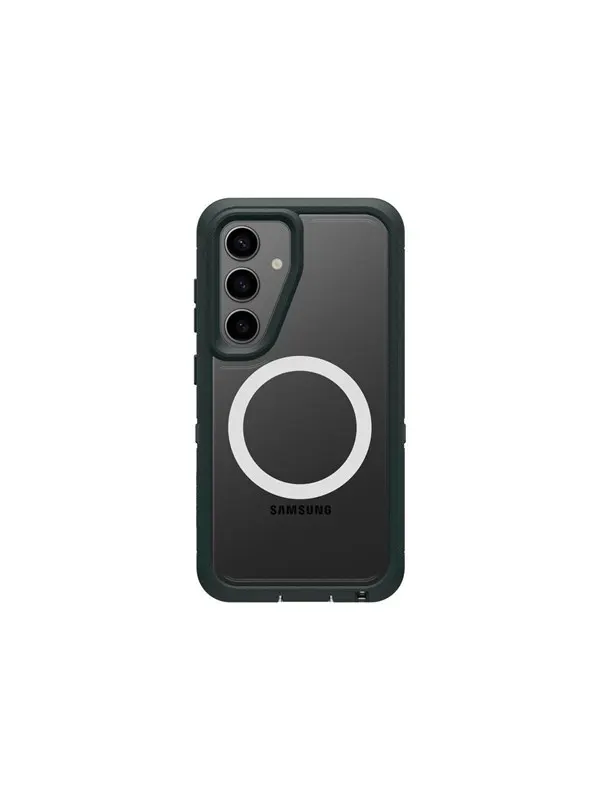 OtterBox Defender XT Clear Magnets Samsung Galaxy S25 Ultra Jubilee - green