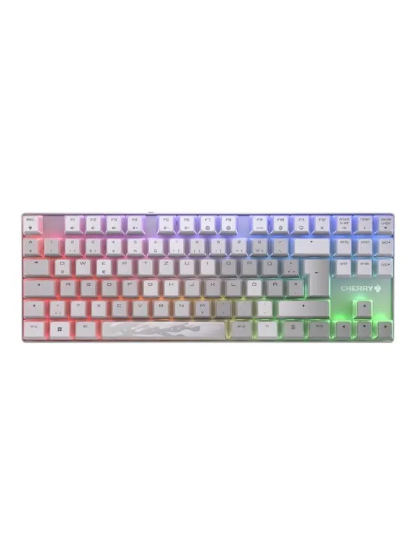 Cherry MX 8.2 - Gaming Tangentbord - Tysk - Vit