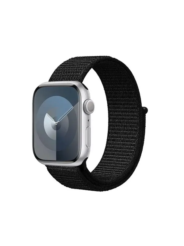 CRONG Nylon Reflex - Sport Band for Apple Watch 38/40/41/42 mm (Black)