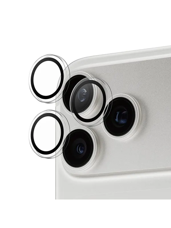 PanzerGlass Hoops® Transparent Camera Lens Protector iPhone 17 Pro | iPhone 17 Pro Max | iPhone 16 Pro | 16 Pro Max