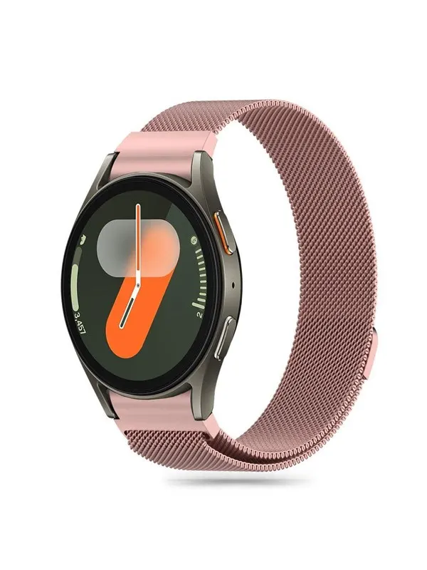 Tech-Protect MilaneseBand Strap for Samsung Galaxy Watch 4 / 5 / 5 Pro / 6 / 7 / FE - Pink