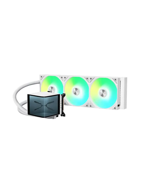 Tryx PANORAMA Upgraded 360mm AIO White - CPU Vattenkylare - Max 28 dBA