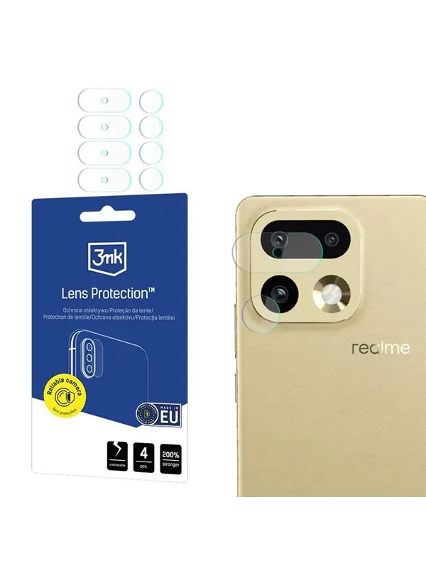 3mk Lens Protection Hybrid Glass for Camera Lens on Realme 16 Pro 5G