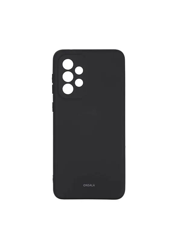 ONSALA Phone Case Silicone Black - Samsung A33