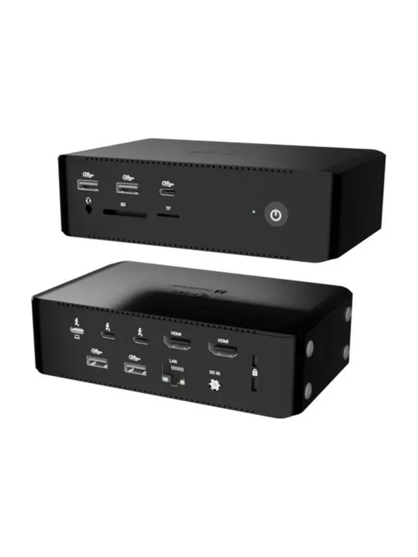 I-Tec - docking station - USB-C / USB4 / Thunderbolt 3 / Thunderbolt 4 / Thunderbolt 5 - 2 x HDMI 2 x Thunderbolt 5 - 1GbE 2.5GbE