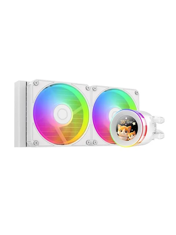 ID-Cooling SL240 V2 WHITE - CPU Vattenkylare - Max 30 dBA