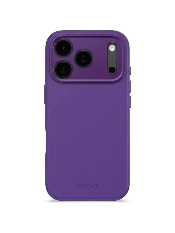 Decoded - AntiMicrobial Silicone Backcover for iPhone 17 Pro  - Future Dusk