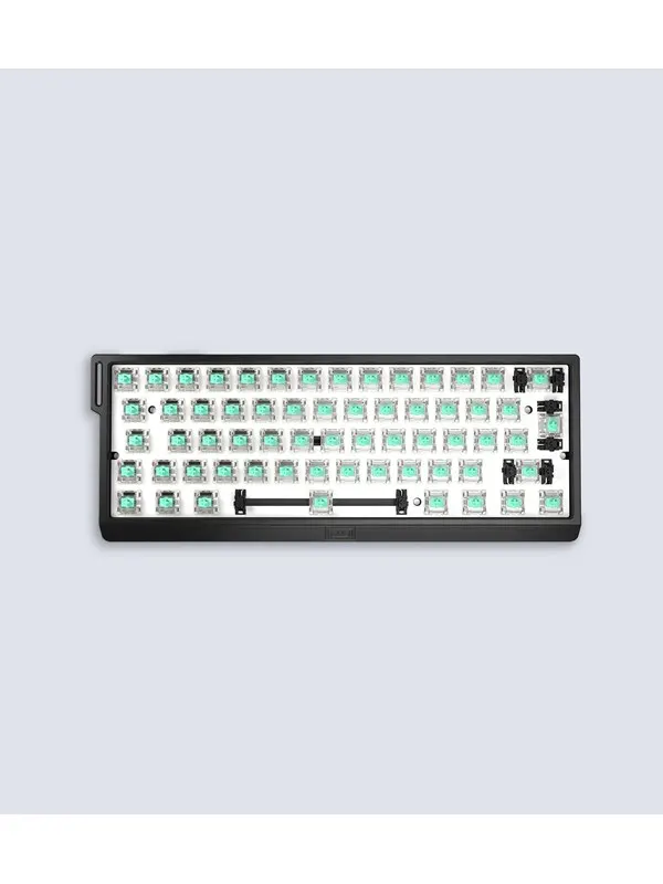 Wooting 60HE+ - ISO - No Keycaps - Linear60 (Rev1) - Gaming Keyboard - Utan numpad - Universal - Svart
