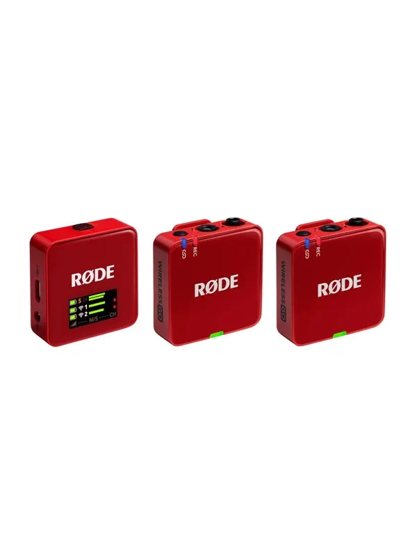 Røde Wireless GO (Gen 3) - Röd