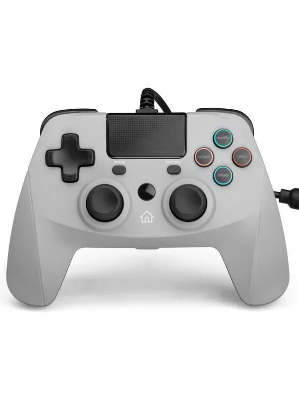 Snakebyte GAME:PAD 4 S (GREY) - Wired Controller - Sony PlayStation 4