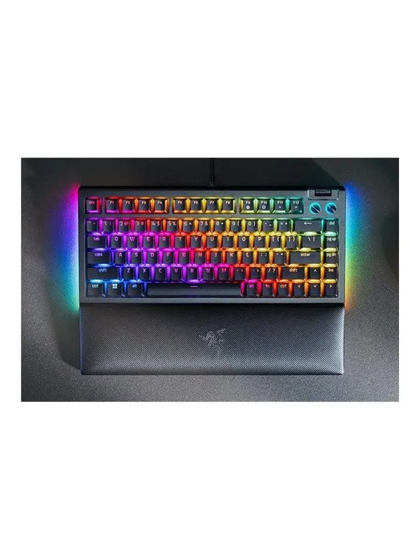 Razer BlackWidow V4 75% Hotswap - Tactile Mechanical - Gaming Keyboard - Utan numpad - Engelska (US) - Svart