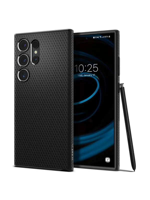 Spigen Liquid Air - matte black - Samsung Galaxy S24 Ultra