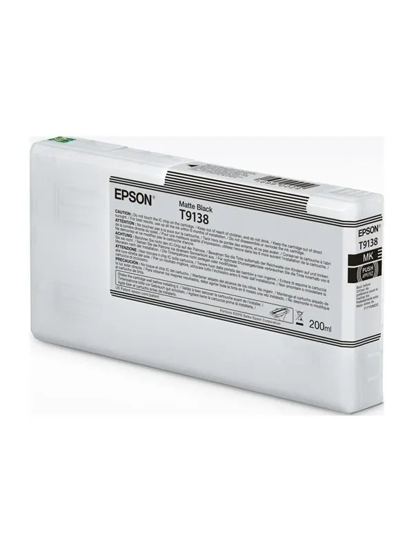 Epson T9138 - matte black - original - ink cartridge