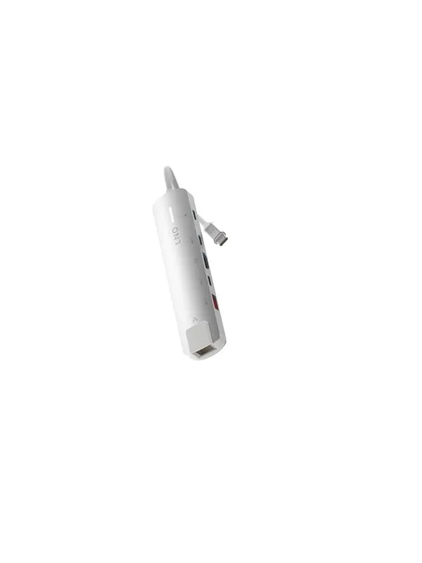 LINQ 6in1 PRO 140W USB-C Multiport Hub | Space Grey-White