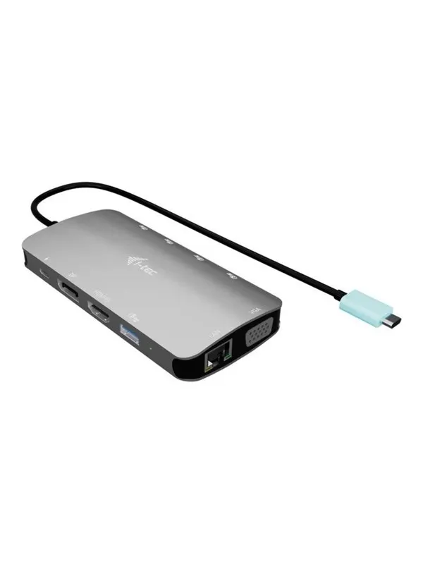 I-Tec - docking station - USB-C / USB4 / Thunderbolt 3 / Thunderbolt 4 / Thunderbolt 5 - HDMI DP VGA - 1GbE