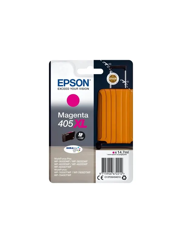 Epson 405XL - XL - magenta - original - ink cartridge