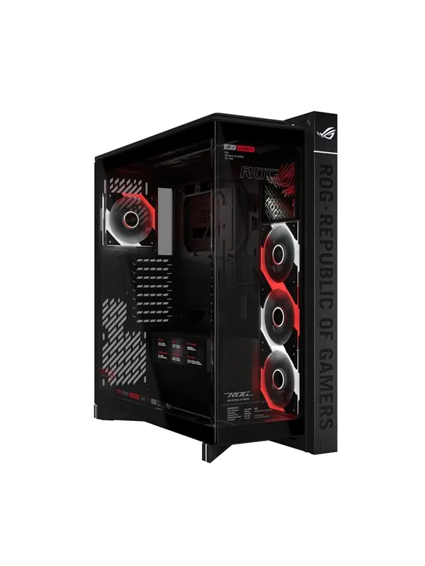 ASUS ROG CRONOX GR801 - Chassi - Fulltower - Svart