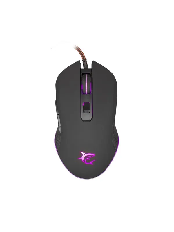 White Shark CYRUS Wired - Gamingmus - Optic - 6 knappar - Svart