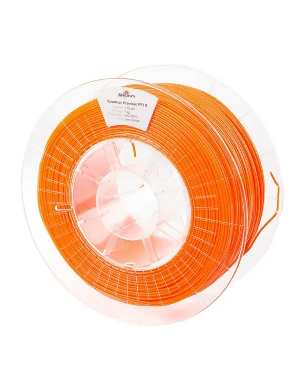 Spectrum 3D Filament / PETG Premium / â 1.75 mm / Lion Orange / 1 kg
