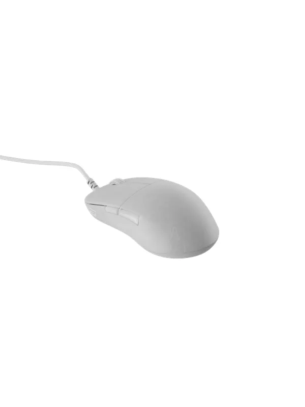 Endgame Gear XM2 8k (v1) - White Frost - Gamingmus - Optic - 5 knappar - Vit